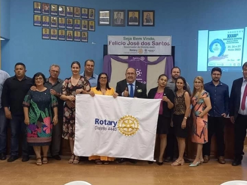 Festividade de Recepção do Governador Distrital do Rotary Internacional Distrito 4440